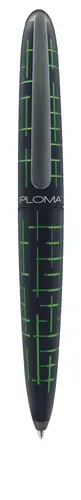 Diplomat Kugelschreiber Elox Matrix Ring black/green