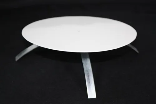 Kaminlochdeckel weiß beschichtet 160mm bis 180mm