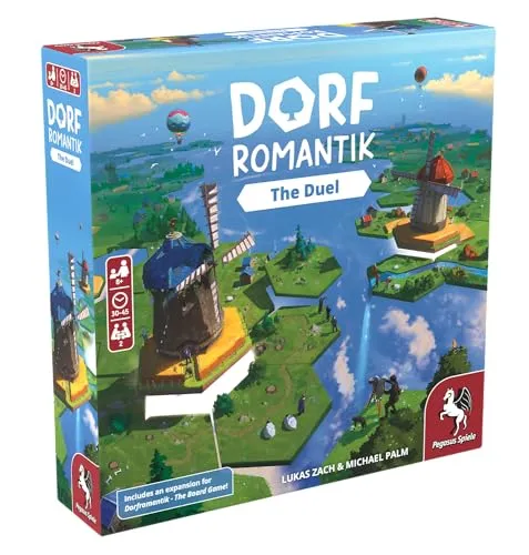 Dorfromantik - Das Duell (English Edition) - Gesellschaftsspiel für Strategiefans, spiele gegeneinander und baue deine eigene Landschaft auf!