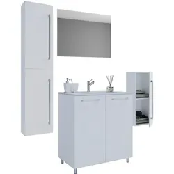 Mid.you Badezimmer VCM Gilos 5-teiliges Set