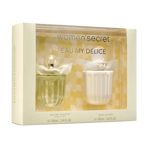 Women'secret Eau My Delice Geschenkset – Eau de Toilette 100ml & Bodylotion 200ml