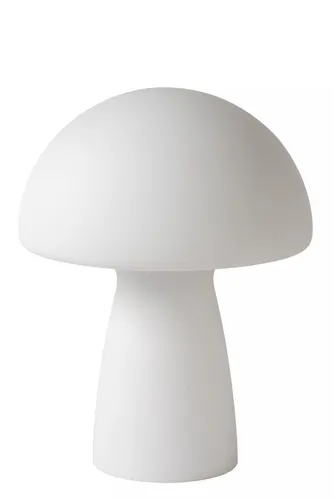 Lucide Tischleuchte Fungo, Opal, Glas