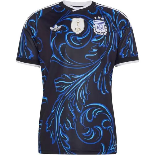 Produktbild adidas AFA ARGENTINIEN AWAY D Teamtrikot Herren – Schwarz-Luzern-Blau, Größe M