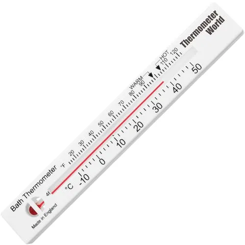 Badethermometer für Babys - Präzises Badewannenthermometer mit Sicherheitszonen für optimale Wassertemperatur, ideal für Neugeborene, Kinder und Senioren.