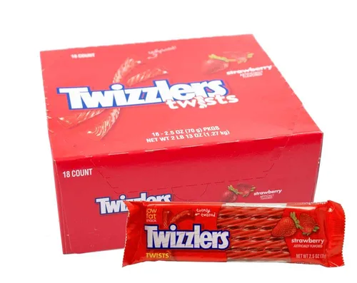 18er Karton Twizzlers Twists, Strawberry 1,27kg