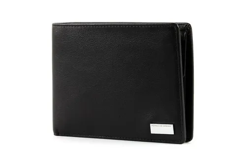 PORSCHE Design H10 Herren Geldbörse – Stilvolles Portemonnaie in Schwarz - Elegante Geldbörse aus hochwertigem Carbon mit Karten- und Münzfach. Perfekt für den modernen Mann und ideal als Geschenk in edler Geschenkbox.