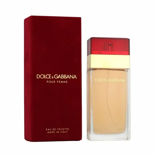 Dolce & Gabbana Pour Femme Eau de Toilette 100 ml - Damendüfte mit einem klassischen, blumig-aldehydischen Duft, der erfrischend wirkt und seit 1992 erhältlich ist - ideal für exquisite Anlässe.