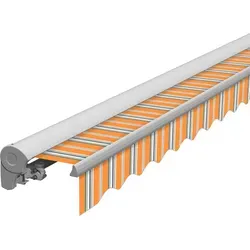 Eclipse Kassettenmarkise 3,95 x 3,00 Meter in weiß von Eclipse