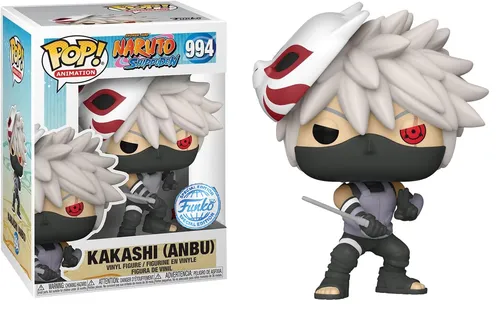 Funko - Naruto Pop! Animation Vinyl Zahlen Anbukakashi 9 CM - Action- & Spielfiguren, detailgetreue Nachbildung des beliebten Charakters aus Naruto, perfekt für Sammler und Fans.
