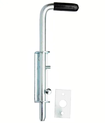 Torfeststeller 220 /12 Hub 80 mm - Robuster Torriegel aus verzinktem Stahl - Türriegel aus hochfestem Stahl, ideal für Tore und Türen, bietet langlebigen Schutz und Sicherheit, hergestellt in Deutschland.