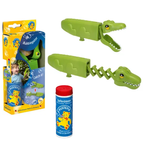 Pustefix 869-475 Bubblegator Krokodil inkl. Klassik 70ml Neu OVP