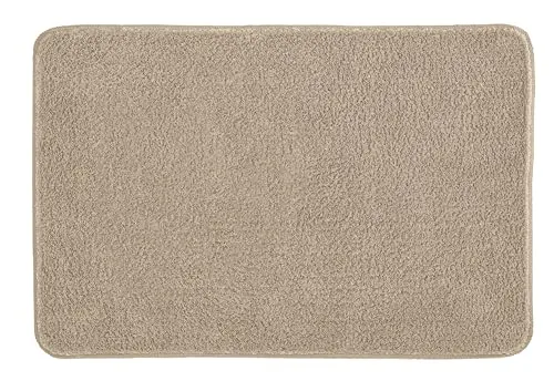 Kleine Wolke Badteppich Ricco 60 x 90 cm in Taupe in beige von Kleine Wolke