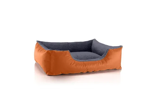 BedDog Tierbett Hundebett TEDDY mit abnehmbarem Bezug - Tierbett für Hunde mit hohem Rand, robust und wasserabweisend. Ideal für Komfort und Sicherheit, pflegeleicht durch abnehmbaren Bezug und waschbar bei 30°.