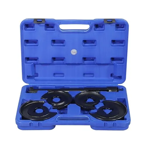 Federspanner Innenfederspanner für Mercedes DB W201 W203 W124 W126 - Fahrwerksinstandsetzung mit sicherem und multifunktionalem Werkzeug für einfache Spiralfeder-Installation ohne Achszerlegung. Ideal für verschiedene Mercedes-Benz Modelle.