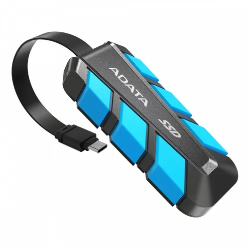 Adata SC740 1000 GB Externe Festplatte - Externe Festplatte mit 1000 GB Speicher, stoßfestes Design für sicheren Datentransport und schnelle Übertragungsraten.