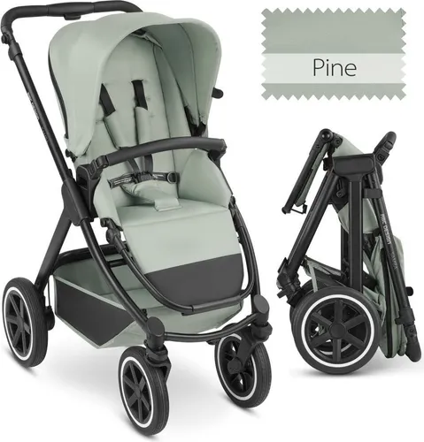 ABC Design Kinder-Buggy Samba - Pine, Sportwagen mit höhenverstellbarem Schieber - Kinderwagen für Komfort und Flexibilität: Der ABC Design Samba bietet eine umsetzbare Sitzeinheit, Liegeposition und lässt sich mit gängigen Babyschalen kombinieren. Ideal für aktive Familien!