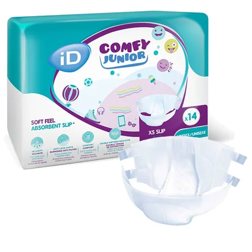 iD Comfy Junior SLIP XS - für größere Kinder - 14 St. Packung