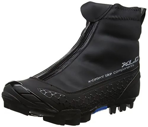 XLC Erwachsene CB M07 Winter-Shoes, Schwarz, Größe 39 - Fahrradschuhe mit wasserdichtem PU-Material und optimaler Isolation, ideal für winterliche Fahrradtouren. Inkl. Thermoeinlegesohle und rutschsicherer Profilierung für besten Halt.