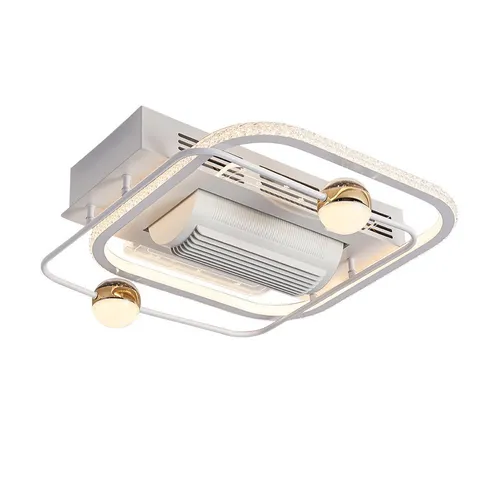 Euroton Deckenventilator mit LED Beleuchtung und Fernbedienung - Ventilator mit stufenlos einstellbarer Lichtfarbe und Helligkeit, ideal für jeden Raum. Energieeffizient mit Sommer- und Wintermodus für ganzjährigen Komfort!