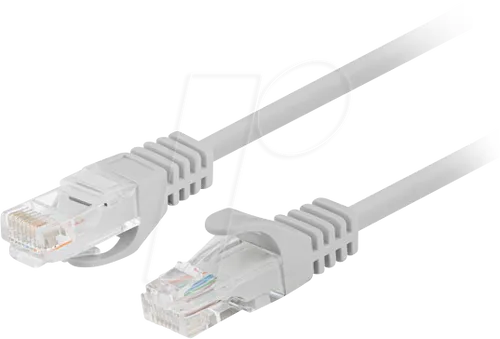 LBG 510CC0050S - Patchkabel RJ45 Cat.5e UTP 0,5 m grau