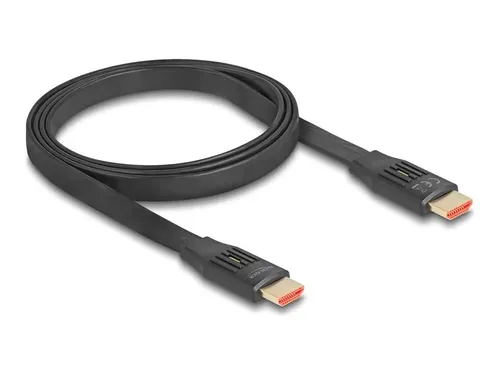 Delock High Speed HDMI Flachbandkabel 48 Gbps 8K 60 Hz 1 m
