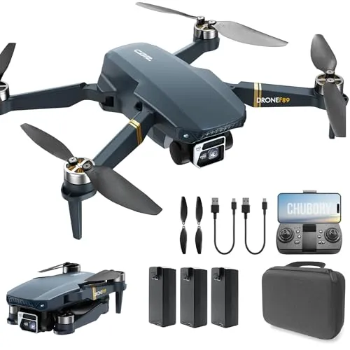 Meter Reichweite Drohne mit Kamera 4K – 84 Minuten Flugzeit von CHUBORY