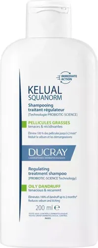 DUCRAY SQUANORM Antischuppenshampoo für fettiges Haar 200 ml
