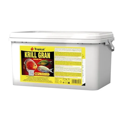 Tropical Krill Granulat Farbverstärkendes Granulatfutter mit Krill, 1er Pack (1 x 5 l) Pet Sumpplies