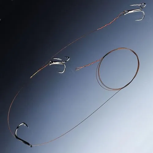 Balzer Matzes Weitwurfsystem 70cm 9kg - Hechtvorfach, Hakengröße/Ködergröße:Gr. 4 / M für Köder von ca. 9-13cm