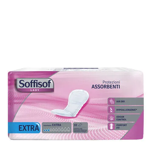 Produktbild SOFFISOF Lady Vorlage extra atmungsaktiv 10 St