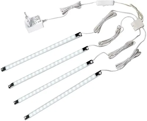 Cefrank LED Vitrinenbeleuchtung (4 Stück)