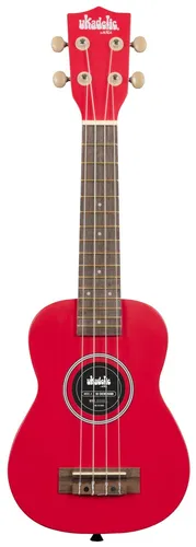 KALA Ukadelic Soprano Ukulele Cherry Bomb