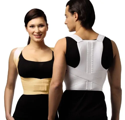DELUXE GERADEHALTER Unterer Rückseite Rückenhalter, Orthopädischer Stabilisator, Haltungsbandage Rückenstütze (L)