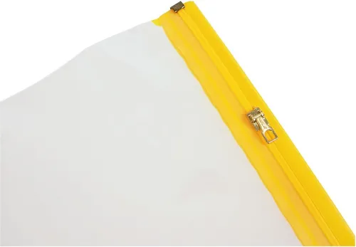 EICHNER Planschutztaschen transparent/gelb, 10 St.