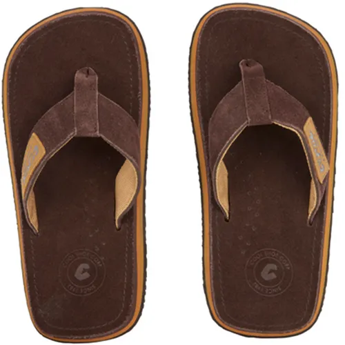 COOL 2 LUX Sandale 2025 chestnut - 45-46 - Sandalen mit hochwertiger Lederinnen- und Außensohle, ideal für Komfort und Stil. Die Rocking-Chai Umrisse und EVA Gummimix Außensohle sorgen für ein einzigartiges Tragegefühl.