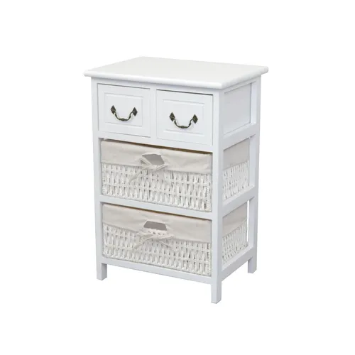 Schubkastenregal Klara in weiß von MD Möbel-direkt-online