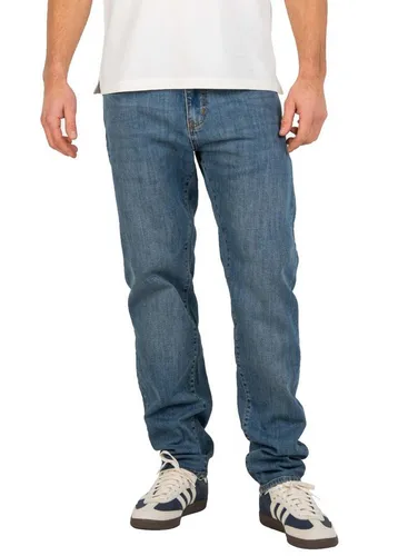 REELL Barfly Straight Fit Jeans - Jeans im 90er Original Denim-Stil, gefertigt aus gemütlichem Flex-Denim-Stoff für hohen Komfort. Mit klassischem 5-Pocket-Style und Gürtelschlaufen, ideal für lässige Outfits.