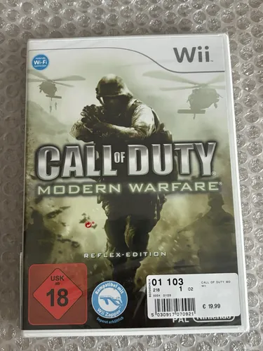 Call of Duty 4: Modern Warfare - Reflex Edition für Nintendo Wii - Action & Abenteuer Spiel von Activision, neu und originalverpackt, USK ab 18 Jahren, für spannende Spielerlebnisse auf der Nintendo Wii.