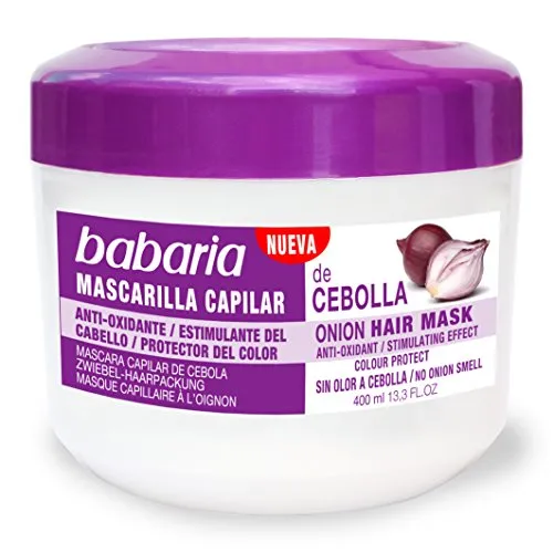 Babaria Mascarilla Capilar De Cebolla, 400 Ml , (1Er Pack)