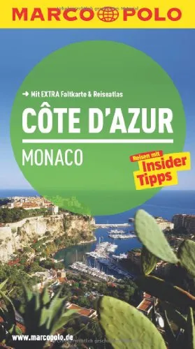 Produktbild MARCO POLO Reiseführer Cote d´Azur, Monaco: Reisen mit Insider-Tipps. Mit EXTRA Faltkarte & Reiseatlas
