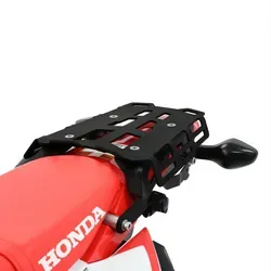 ZIEGER Gepäckbrücke für Honda CRF 300 L (BJ 21-24) - Gepäckträger aus pulverbeschichtetem Aluminium, ideal für sicheres Reisen und zusätzlichen Stauraum. Inklusive Montagezubehör für einfache Installation.