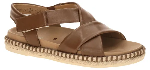Gabor 83.781 Damen Sandalette - Elegante Riemchen Sandalen in Braun - Entdecken Sie die Gabor Damen Sandalette 83.781. Mit anatomisch geformtem Fußbett und elegantem Design sind diese Riemchen Sandalen ideal für stilvolle Auftritte im Alltag.