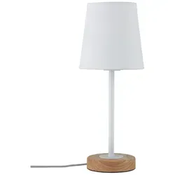 Paulmann Neordic Tischleuchte Stellan - 40 x 15,5 cm, dimmbar und modernes skandinavisches Design für stimmungsvolle Beleuchtung