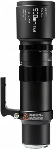 TTArtisan 500mm f/6,3 ED Teleobjektiv für Sony FE-Mount - Objektive für Spiegelreflexkameras, bietet beeindruckende Teleaufnahmen mit hoher Bildqualität und leichtem Design für kreative Fotografie.