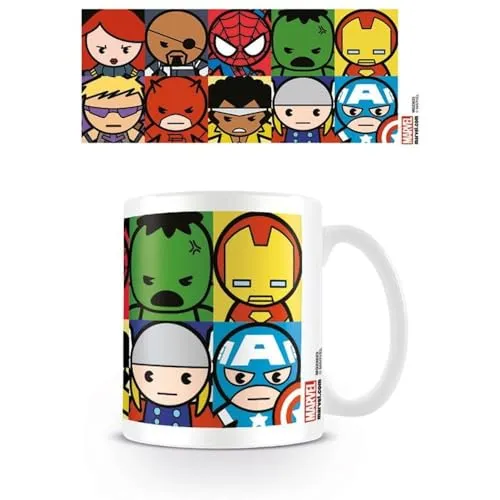 Marvel Keramiktasse - Kawaii Charaktere (320 ml)