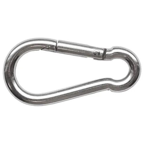 Schneider Karabinerhaken für Sonnensegel - Edelstahl, 250-50, 6 x 60 mm, ideal zur sicheren Befestigung von Sonnensegeln