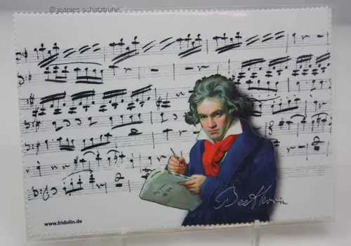 Brillenputztuch / Microfasertuch / Tuch * Ludwig van Beethoven