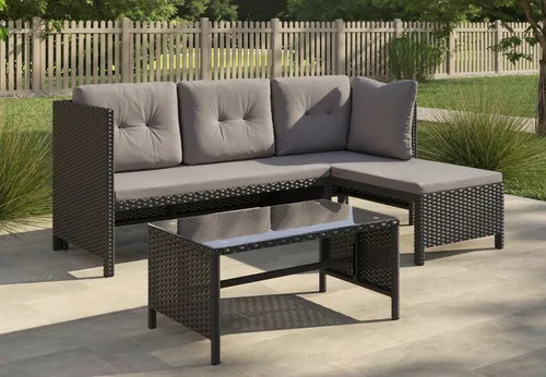 Gartenmöbel Set Lounge Möbel Outdoor Gartenlounge mit Couchtisch