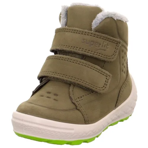 Superfit Kid's Groovy 2.0 Winterschuhe EU 24 braun - Wasserdichte und isolierende Winterschuhe mit zwei Klettverschlüssen für optimalen Halt - perfekt für kalte Wintertage.