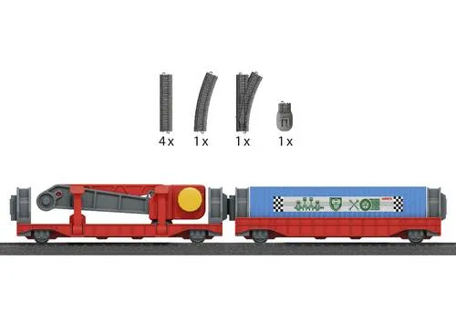 Märklin World 44347 H0 Ergänzungspackung Verladung mit Kranwagen